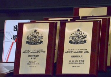 フリーペーパーのコンテスト『ARUNO AWARD』で新人賞を受賞しました！