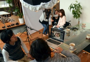 平成25年2月2日(土)、『Co-Co Life☆女子部』第3号広告ページの撮影を行いました